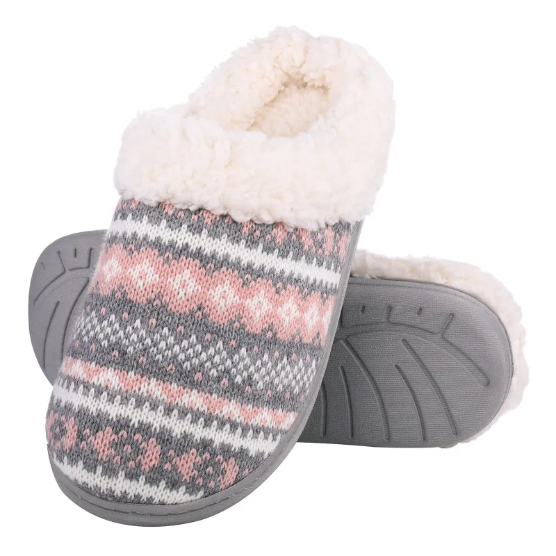 Warm and Cozy Home and Bedroom Knitted Slippers