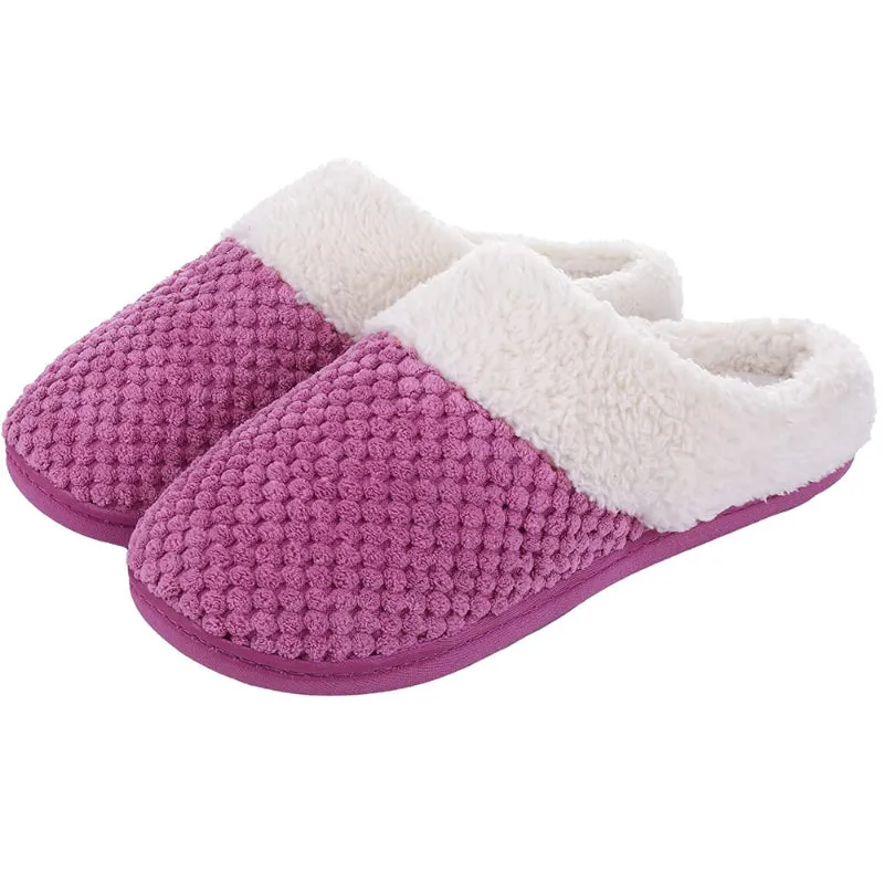 Warm and Cozy Home and Bedroom Knitted Slippers