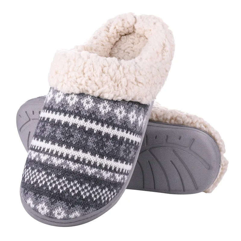 Warm and Cozy Home and Bedroom Knitted Slippers