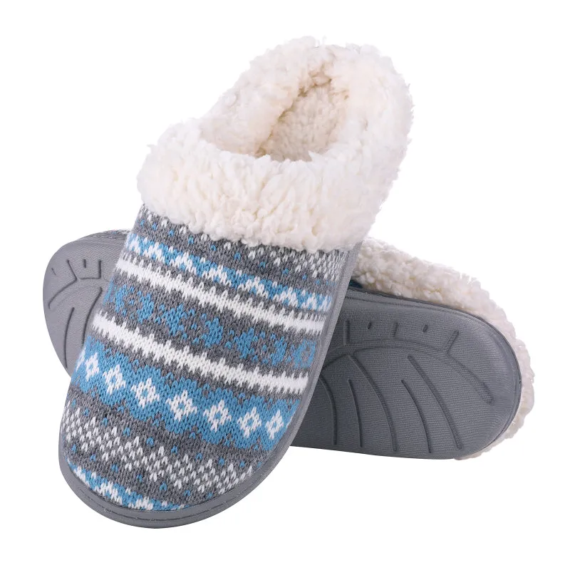 Warm and Cozy Home and Bedroom Knitted Slippers