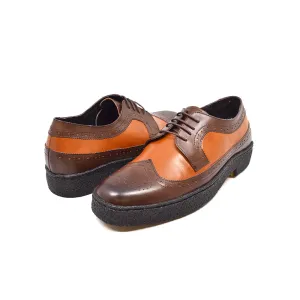 Wingtips Two tone low-cut Tan-Brown