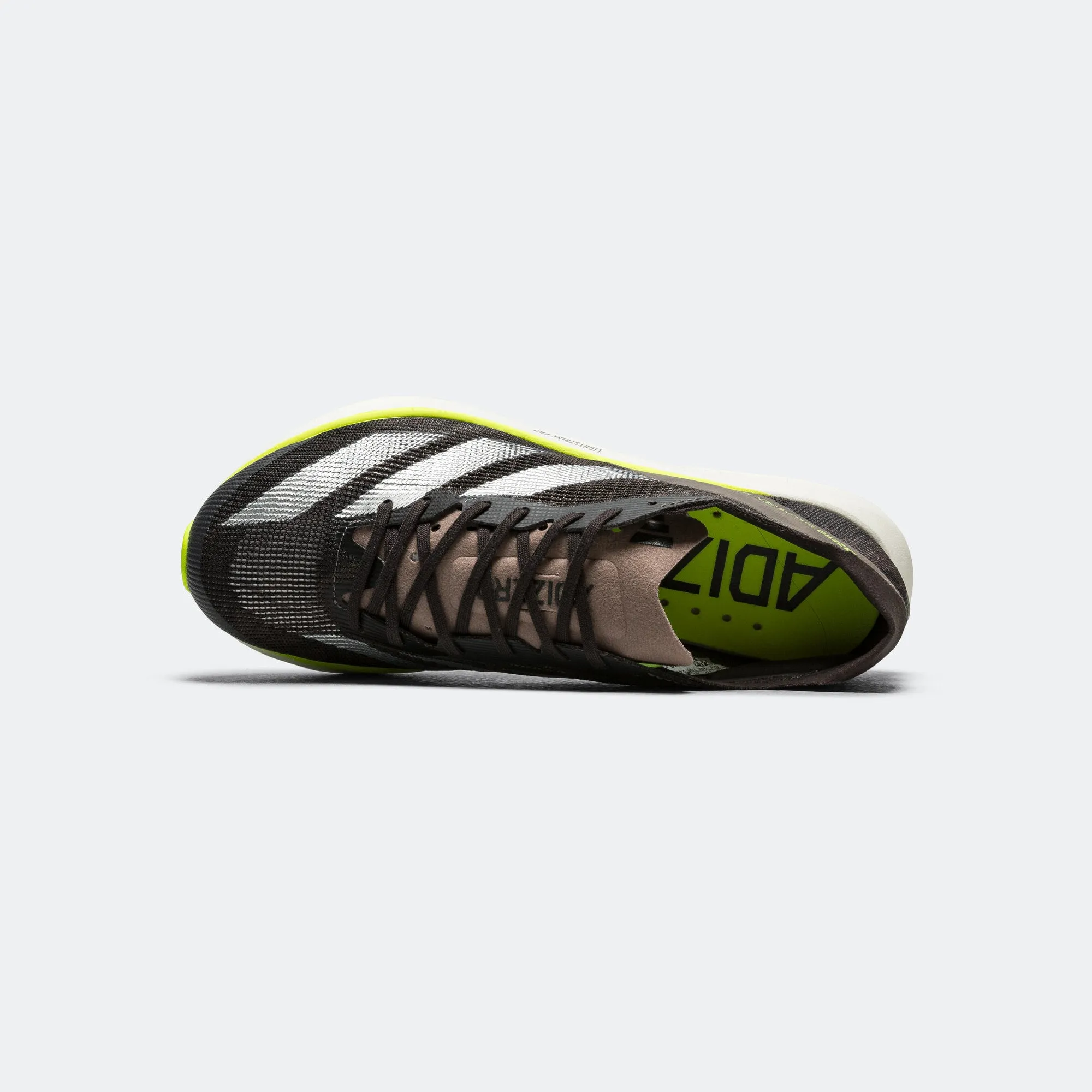 Womens Adizero Takumi Sen 10 - Charcoal/Silver Metallic-Chalky Brown