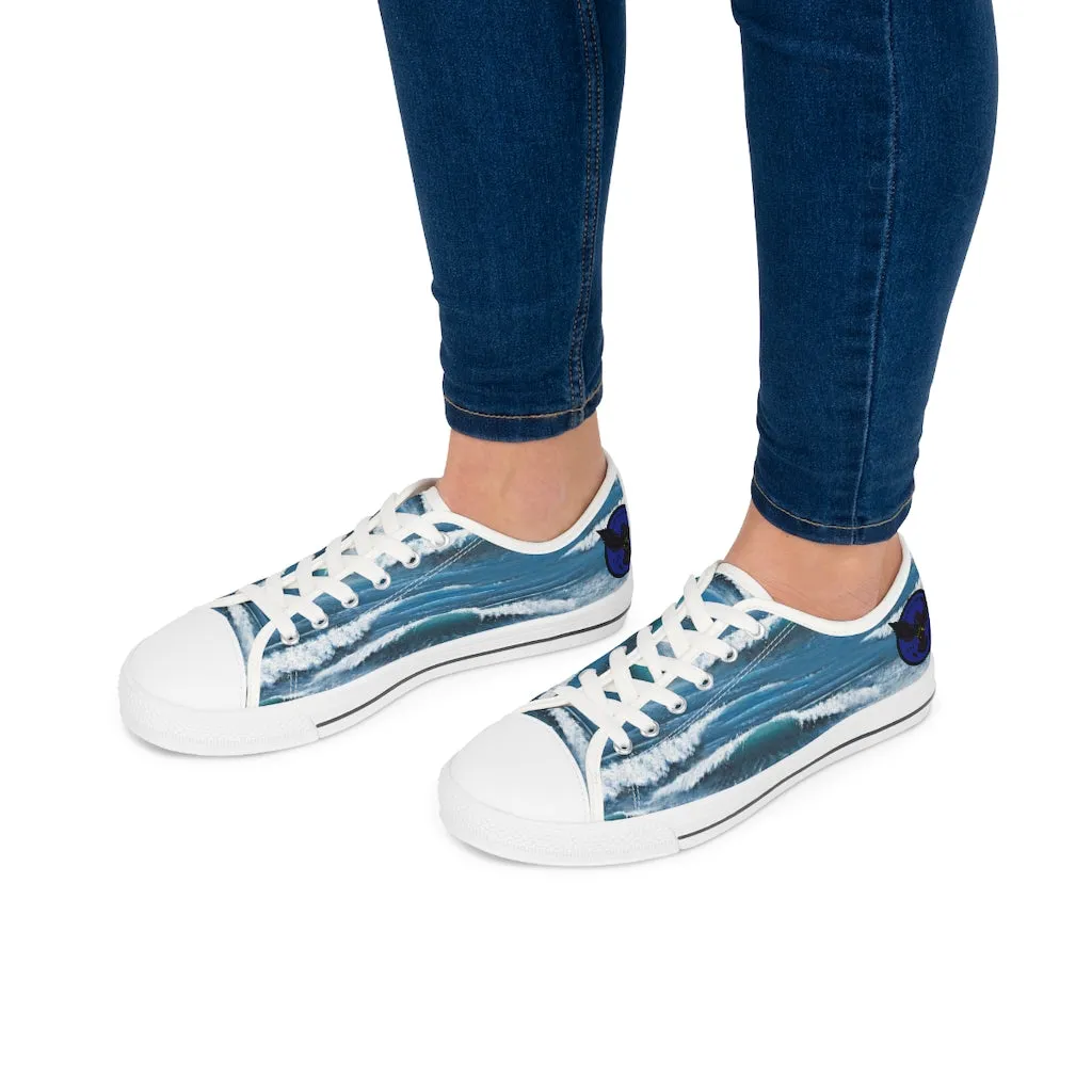 Women's Crowgodshi Ocean Breeze Low Top Sneakers