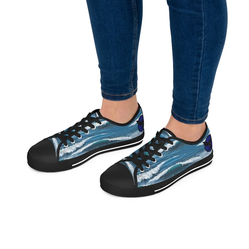 Women's Crowgodshi Ocean Breeze Low Top Sneakers