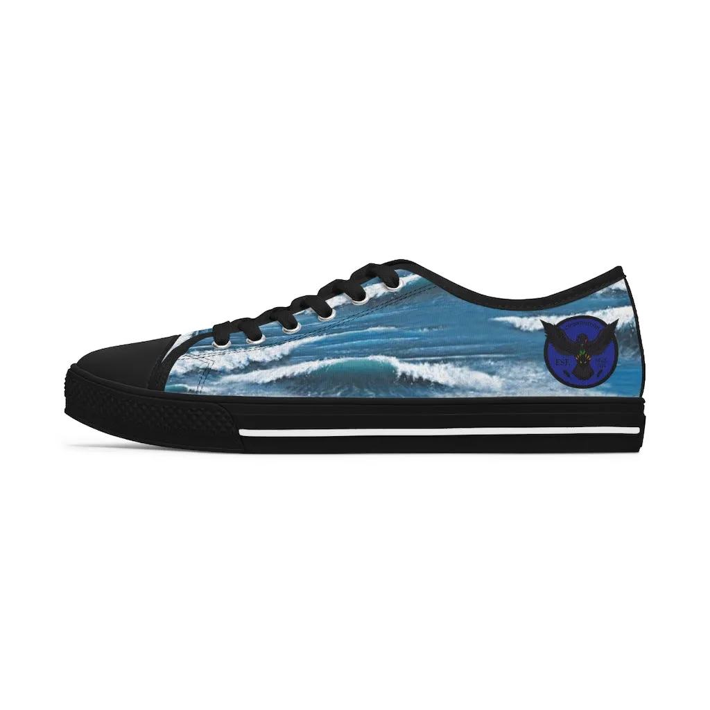 Women's Crowgodshi Ocean Breeze Low Top Sneakers