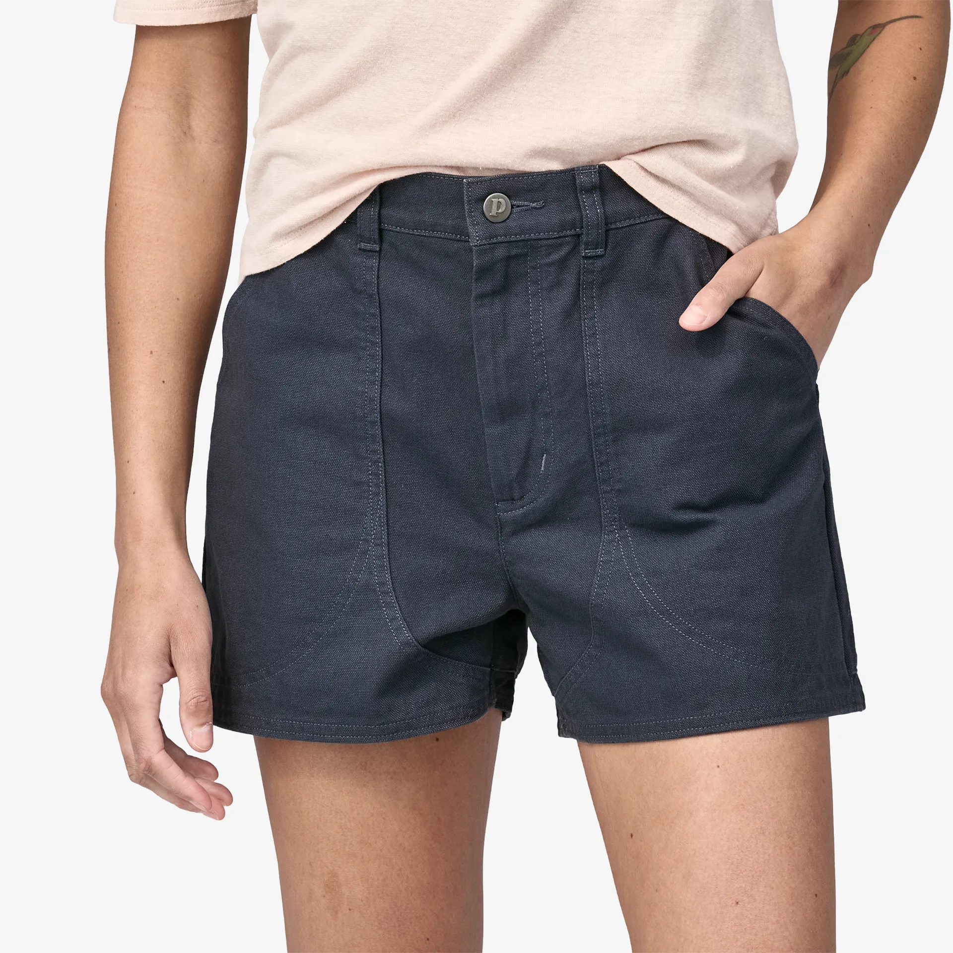 Women's Regenerative Organic Certified® Cotton Stand Up® Shorts - 3½"