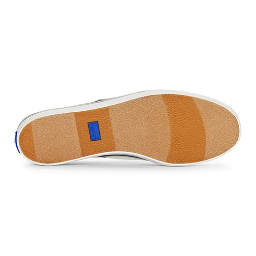 Women's The Platform Canvas Stripe Foxing (WF67373)