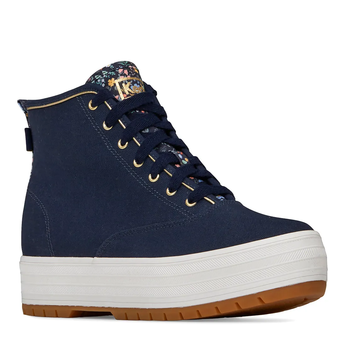 Women's The Platform Mid Lug RPC Bramble Fields Navy (WF68049)